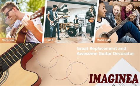 Imaginea® G-3rd Guitar String with 5 Picks Stainless Steel Guitar ...