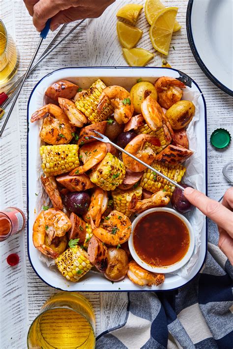 Cajun Grilled Shrimp Boil | Olive & Mango