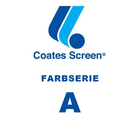 Coates Screen Siebdruckfarben A Rasterfarben kaufen im Großhandel Shop