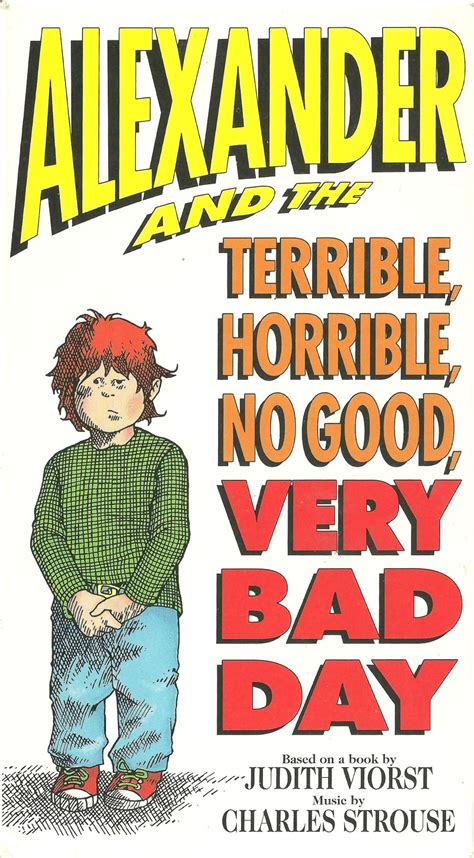 Alexander and the Terrible, Horrible, No Good, Very Bad Day | Book by ...