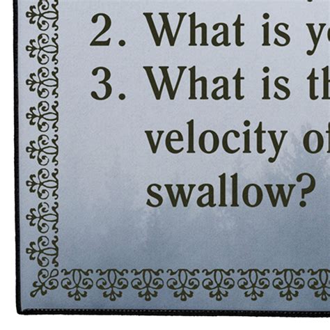 Monty Python Bridge of Death Script 的图像结果