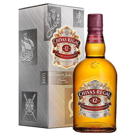 芝华士（Chivas）洋酒 12年 苏格兰 威士忌 700ml【图片 价格 品牌 评论】-京东