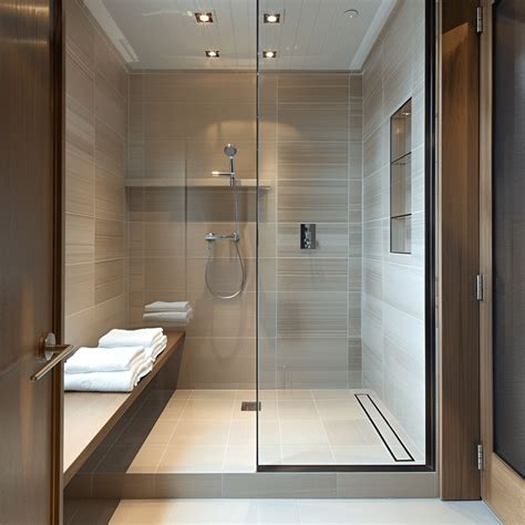25 Functional and Stylish: Walk-In Shower with Bench Ideas | Small ...