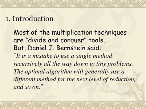 Fast Multiplication Algorithm 的图像结果