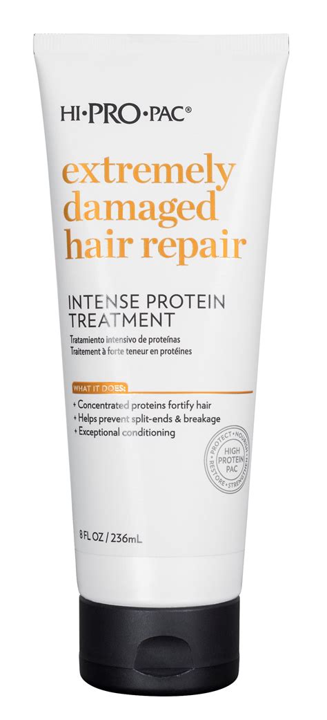 Hi-Pro-Pac Intense Protein Treatment Hair Mask, Concentrated Repair for ...