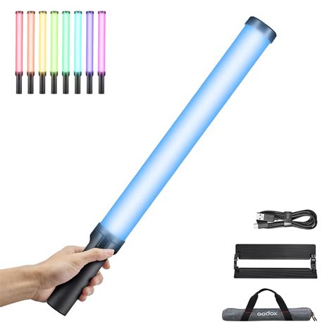Godox LC500R Mini RGB LED Stick Light | 2500K-8500K Full Color, 39 ...