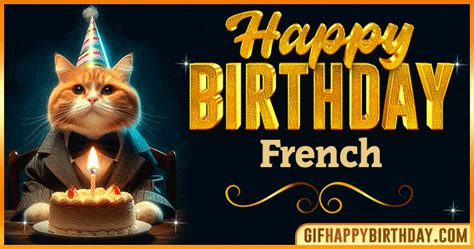 Happy Birthday French GIF Images