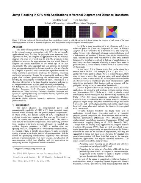 Jump Flood Algorithm 的图像结果