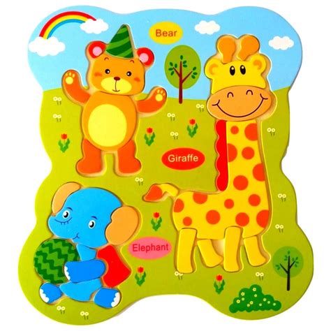 Rompecabezas Encajable En Ingles - Jugando Aprendemos