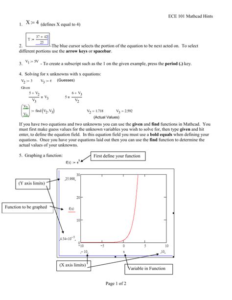 How to Use Mathcad 的图像结果