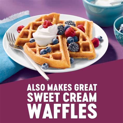 How To Make Waffles With Krusteaz Sweet Cream Pancake Mix at Patrick ...