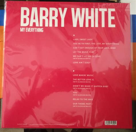 Barry White - My Everything (Vinyl, LP, Compilation, Limited Edition ...