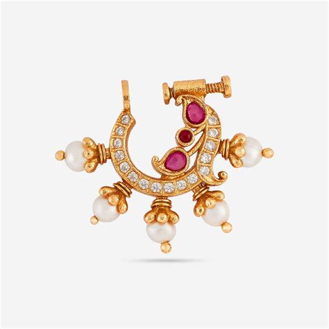 Indo-Modern Bridal Nose Ring for all your Ceremonies