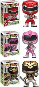Funko Red Ranger Pink Ranger and White Ranger - Red Ranger Pink Ranger ...