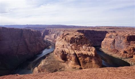 Horseshoe Bend National Recreation Area Page-Arizona Stock Image ...