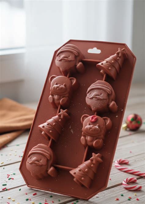 Santa & Tree Shape Christmas Mould (Random Colour) – Bakeworld Retails ...