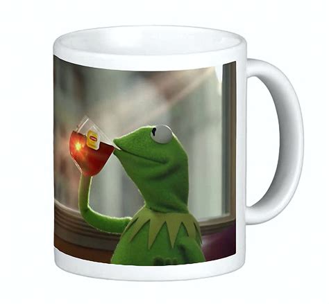 Kermit Meme Drinking Tea Kermit Sipping Tea Hat | TikTok