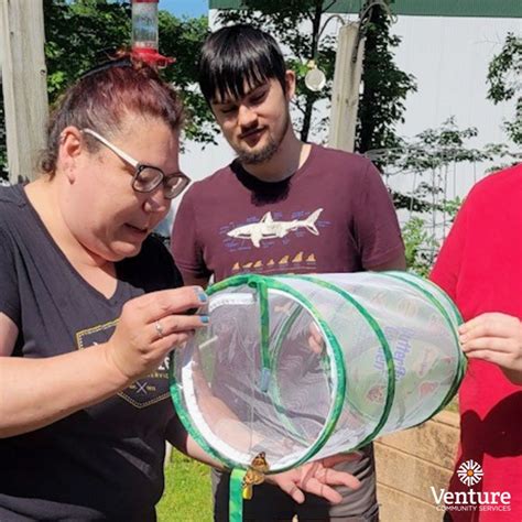 Venture Community Services on LinkedIn: Releasing the butterflies! SDH 🦋