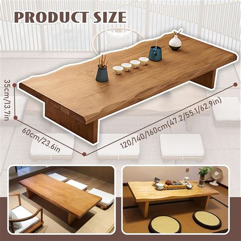 Modern Tatami Coffee Table,Large Size Japanese Floor Low Table ...