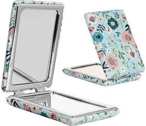 WestFashion Portable Double-Sided Mirror Distortion-Free Travel Makeup ...