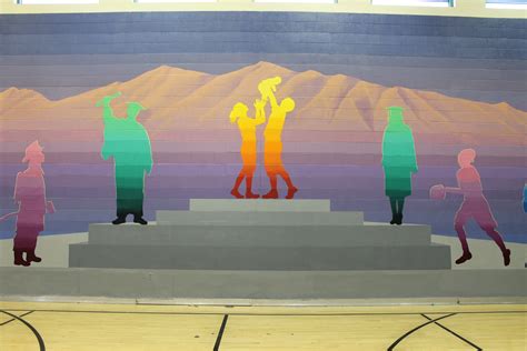 Slate Canyon Youth Center, Provo, UT "Achieving Great Heights" 20' X 65 ...