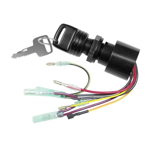 Ignition Key Switch 87-17009A5 for Mercury Outboard Motors Remote ...