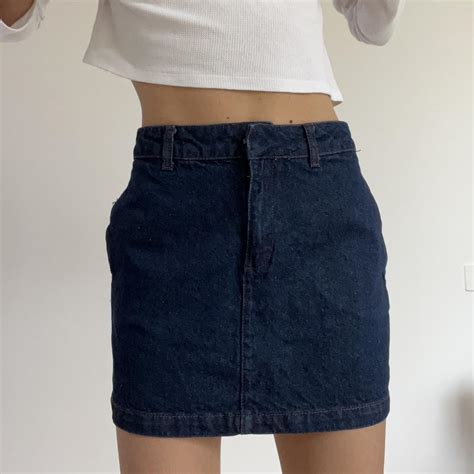Urban Outfitters Women's Blue Skirt | Depop