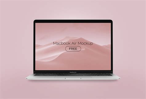 MacBook Air 2020 Mockup - Mockup World