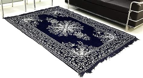 Buy AJS Living Chenille Velvet Carpet for Home Living Room Rectangular ...