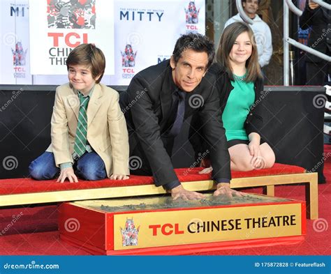 Ben Stiller & Ella Olivia Stiller & Quinlin Dempsey Stiller Editorial ...