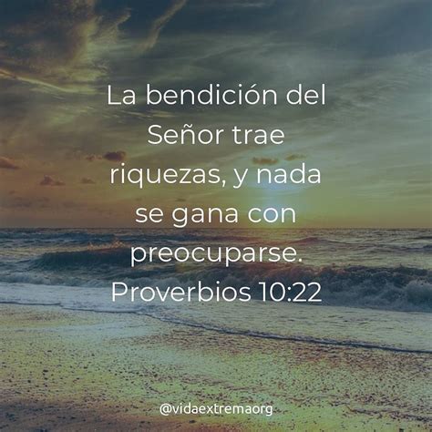 La bendición del Señor trae riqueza y nada se gana con preocuparse ...