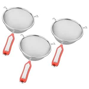 Kuber Industries Stainless Steel Soup & Juice Strainer/Liquid Filter-16 ...