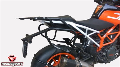KTM 390/250/200/125 (2017 onwards) Rear Rack with Saddle Support and B ...