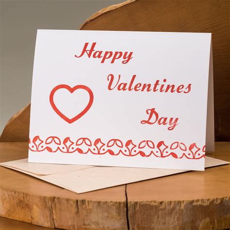 Happy Valentines Day Greeting Card – Hamilton Wood Type Museum