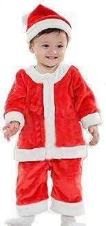 Buy Santa Claus Dress Christmas Santa Costume Dress for Children with ...
