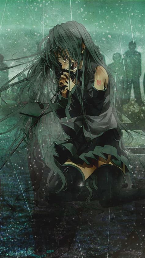 Aesthetic Sad Anime Girl Wallpapers - Top Free Aesthetic Sad Anime Girl ...
