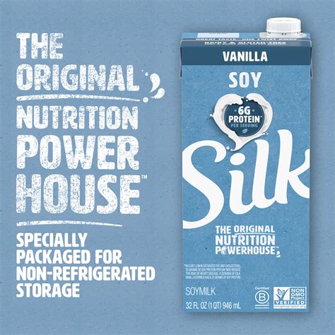 Silk Soy Milk Vanilla