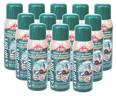 Kiwi Camp Dry, Heavy Duty Water Repellent, 10.5 Ounce Pack of 12 ...
