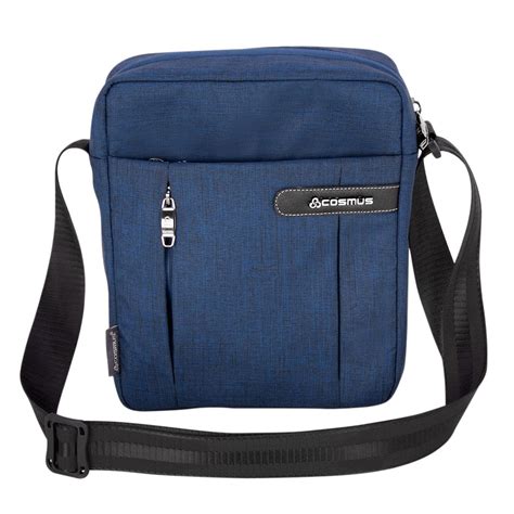 COSMUS Paris Travel Sling Bag - Navy Blue Water Resistance Polyester ...