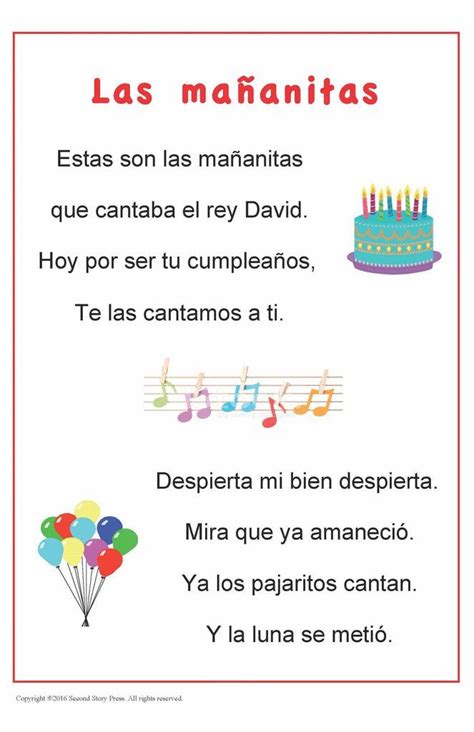 Happy birthday song in spanish lyrics - clockfity