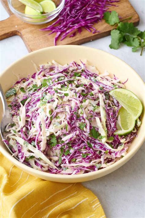 Fish Taco Slaw Recipe with Homemade Dressing