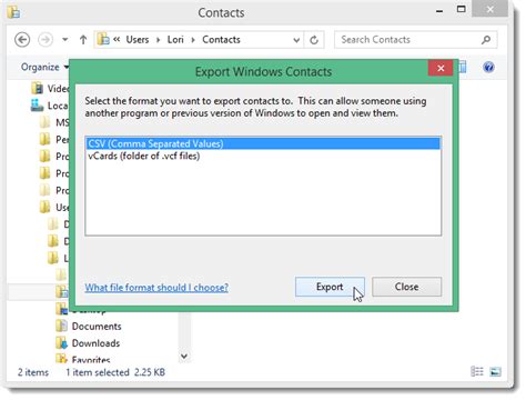 Image result for Import VCF Files into Windows Contacts
