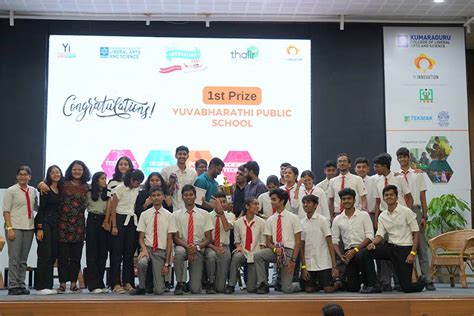 Thalir National Innovation Fest - Yuvabharathi lifted the Overall ...