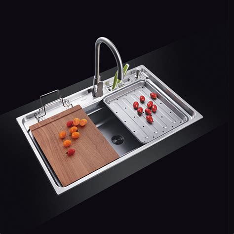 不锈钢水槽_欧式手工水槽304不锈钢水槽双槽厨房3mm套餐冲冠 - 阿里巴巴