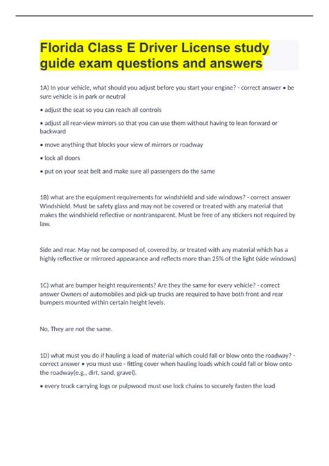 Image result for Drivers License Study Guide