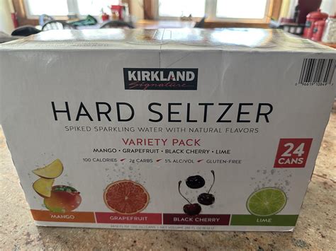 How are the Kirkland hard seltzers? Comparable to White Claws or High ...