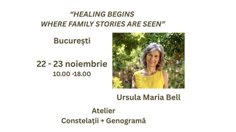 Healing begins where family stories are seen- Constelații + Genogramă ...