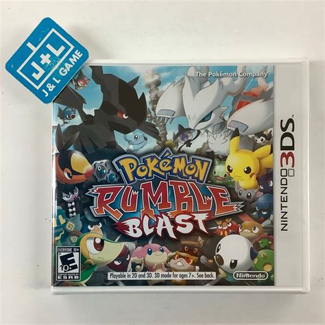 Pokemon Rumble Blast - Nintendo 3DS | J&L Game