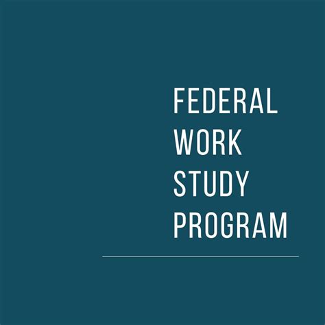Image result for Federal Work-Study Program