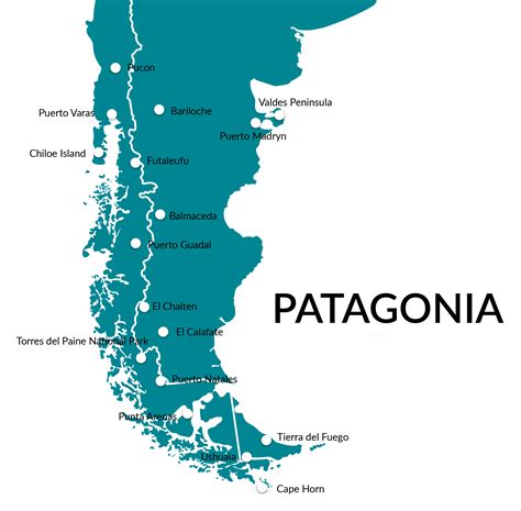 Patagonia Region Map